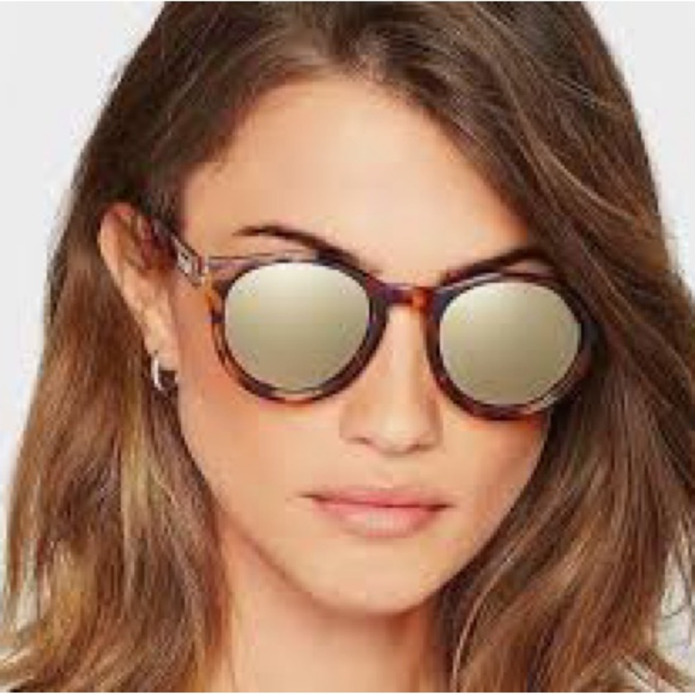 Le Specs Hey Macarena Mirrored Sunglasses (Syrup Tortoise)